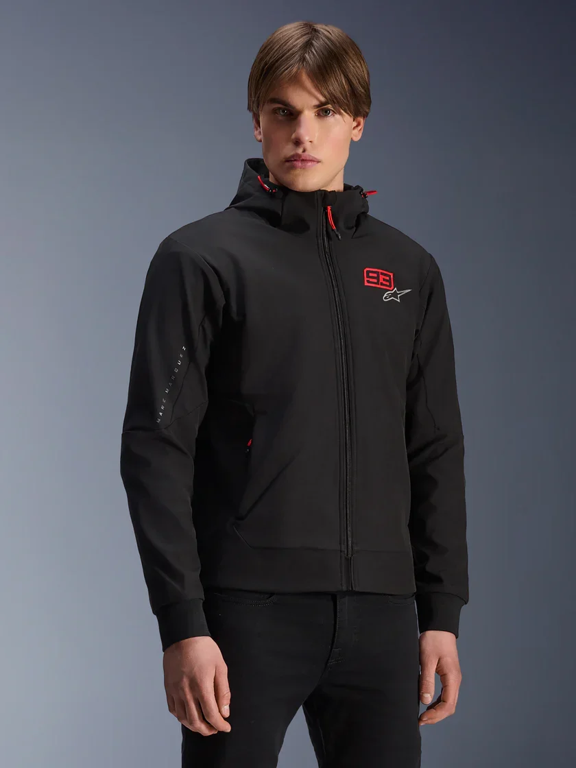 Jaqueta Alpinestars Masculina MM93 Radium Tech Hoodie Preto